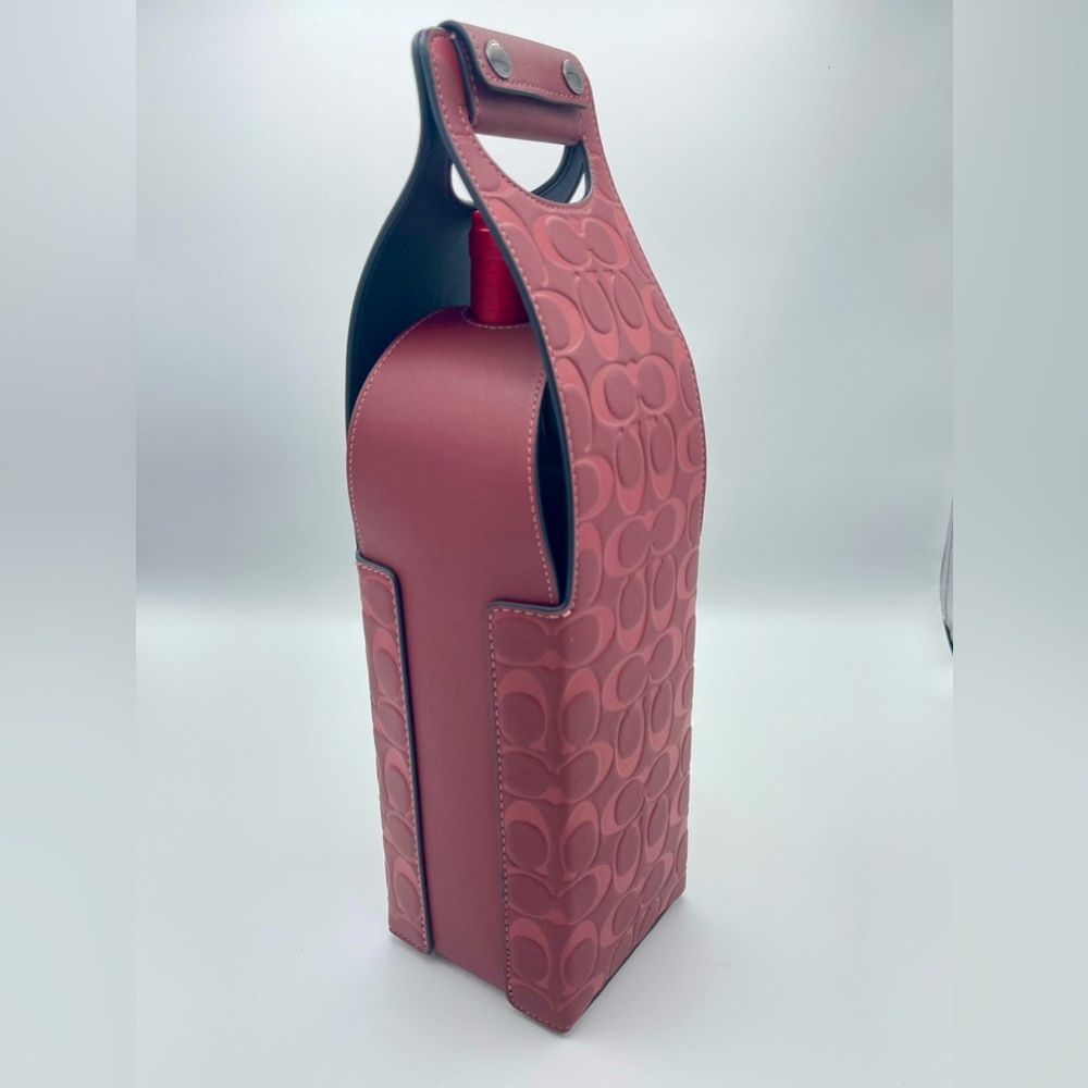 COACH wine carrier
